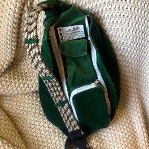 Kavu Rope Corduroy sling backpack